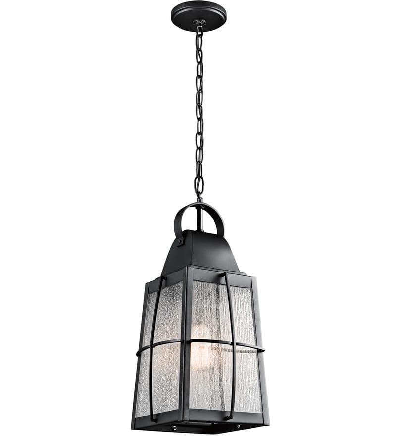 Kichler - 49556BKT - Tolerand 9.5" Outdoor Pendant by Kichler