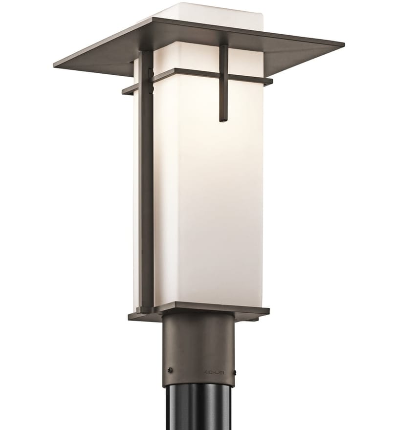 Kichler - 49646OZ - Caterham 10" 1 Light Outdoor Post Lantern by Kichler