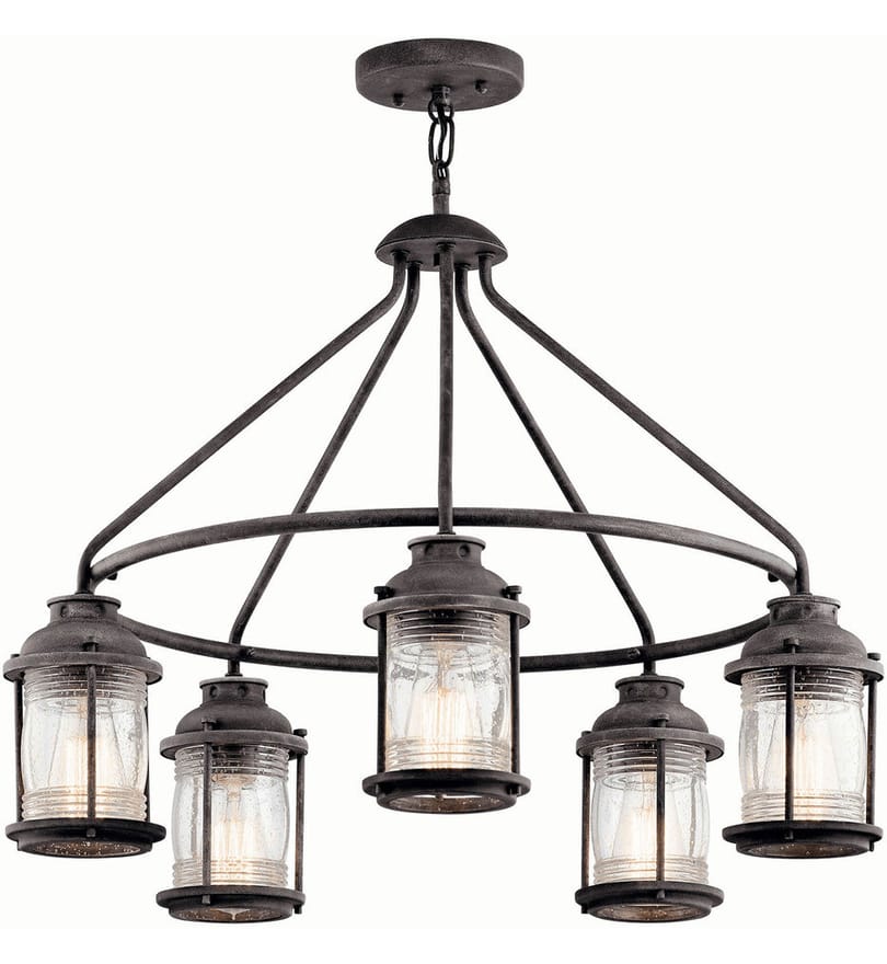 Kichler - 49667WZC - Ashland Bay 26" Outdoor Pendant by Kichler