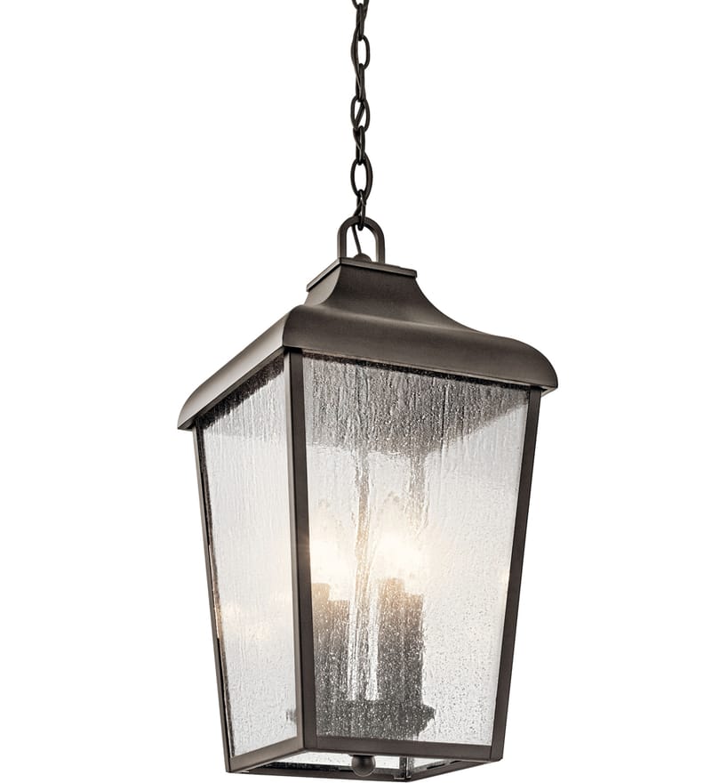 Kichler - 49740OZ - Forestdale 10" Outdoor Pendant by Kichler