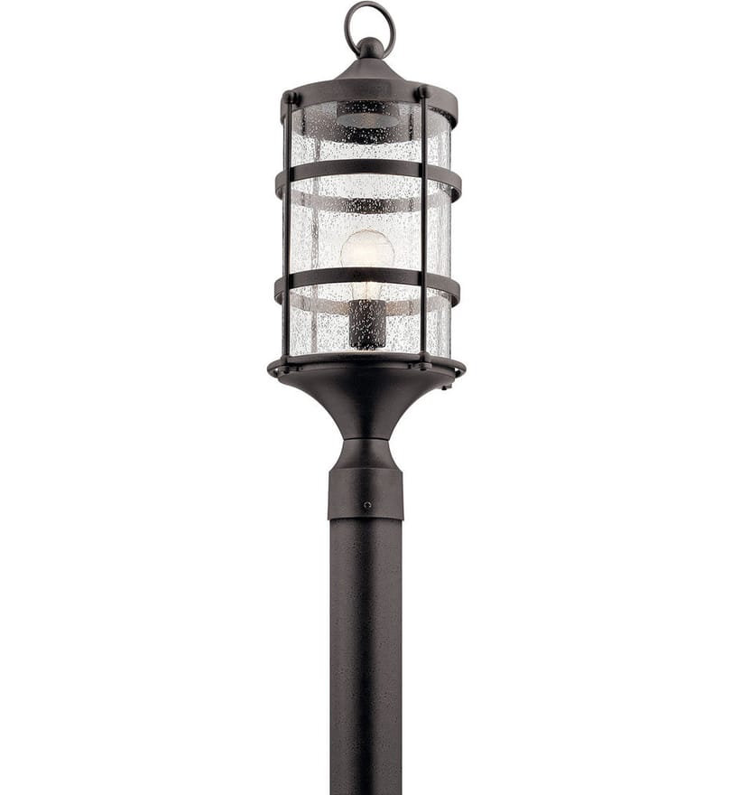 Kichler - 49963AVI - Mill Lane 22.5" Outdoor Post Lantern by Kichler