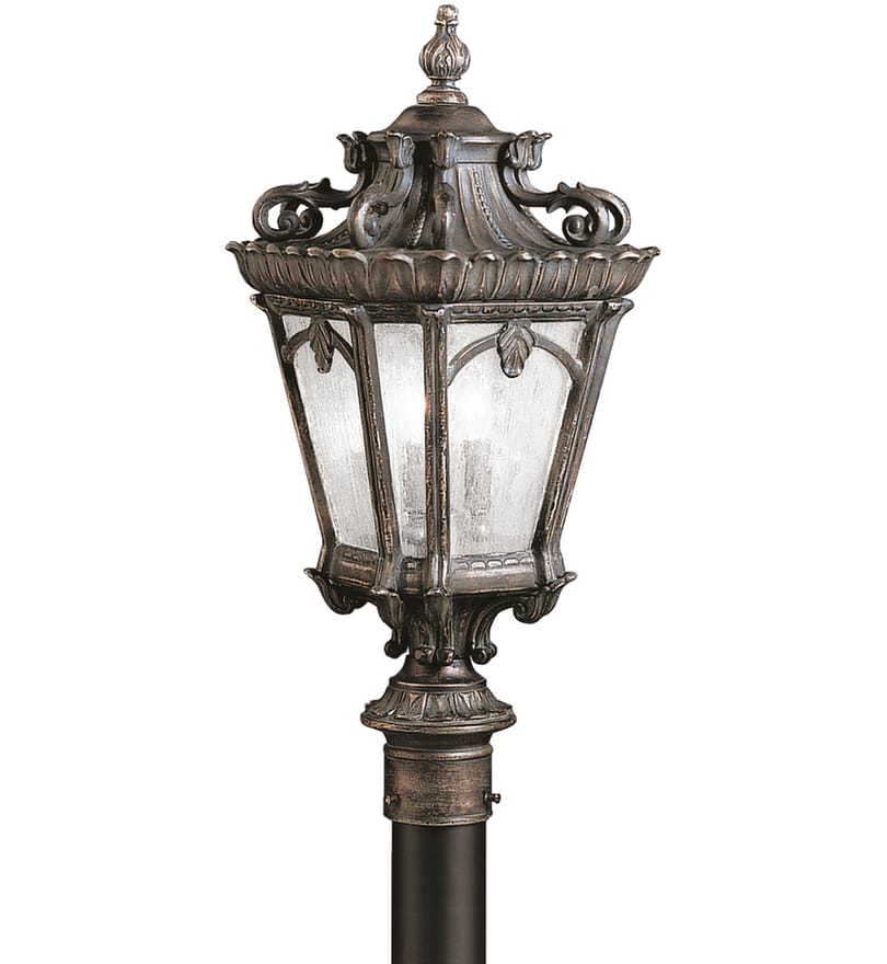 Kichler - Tournai 14" 4 Light Outdoor Post Lantern by Kichler