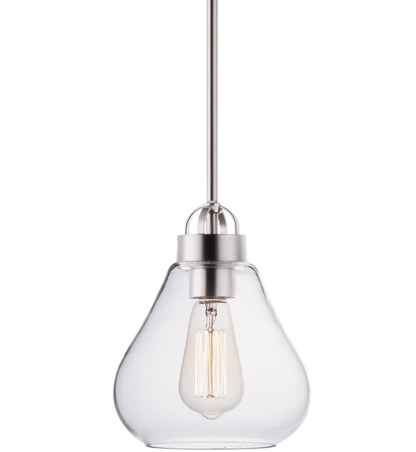 Maxim Lighting - 10091CLSN - Dianne 7.5" Pendant by Maxim Lighting