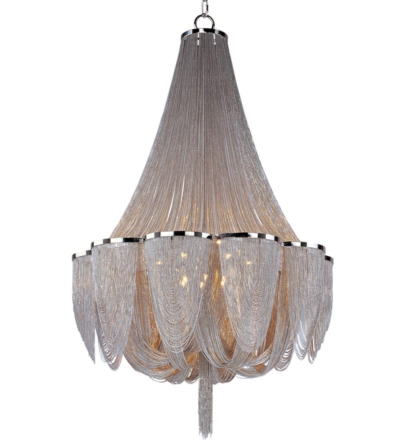 Maxim Lighting - 21467NKPN - Chantilly 34" Chandelier by Maxim Lighting