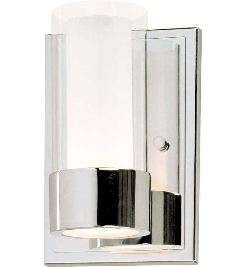 Maxim Lighting - 23071CLFTPC/BUL - Silo 7.5" Wall Sconce by Maxim Lighting