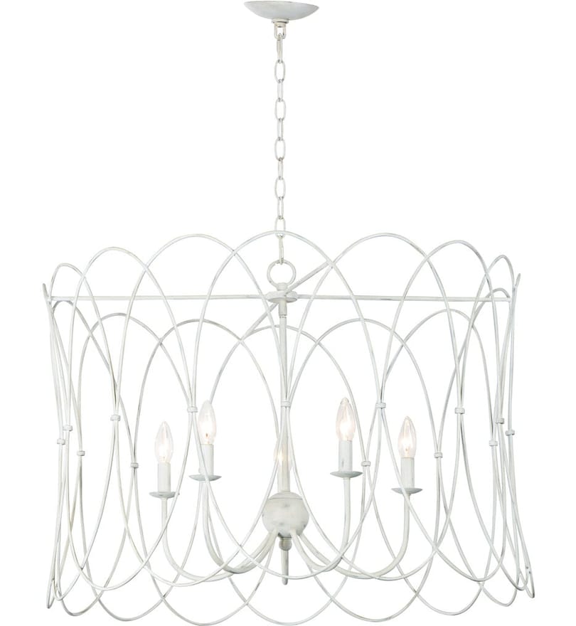 Maxim Lighting - 27596WWT - Trellis 32.25" Chandelier by Maxim Lighting