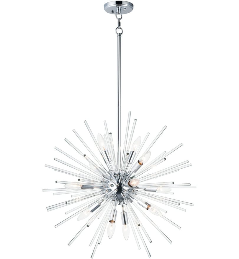 Maxim Lighting - 28664CLPC - Polaris 25" Pendant by Maxim Lighting