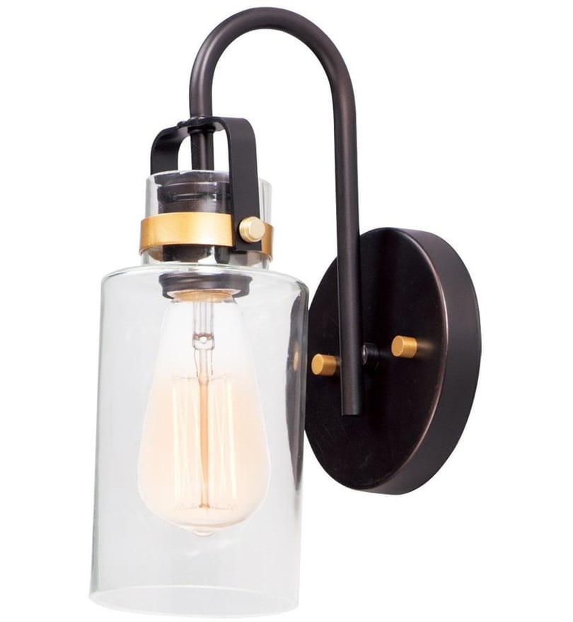 Maxim Lighting - 30170CLBZGLD - Magnolia 12" Wall Sconce by Maxim Lighting