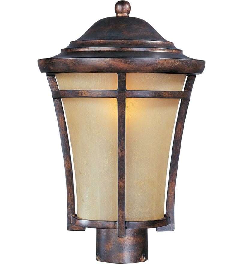 Maxim Lighting - 40160GFCO - Balboa 15.5" Incandescent Outdoor Post Light by Maxim Lighting