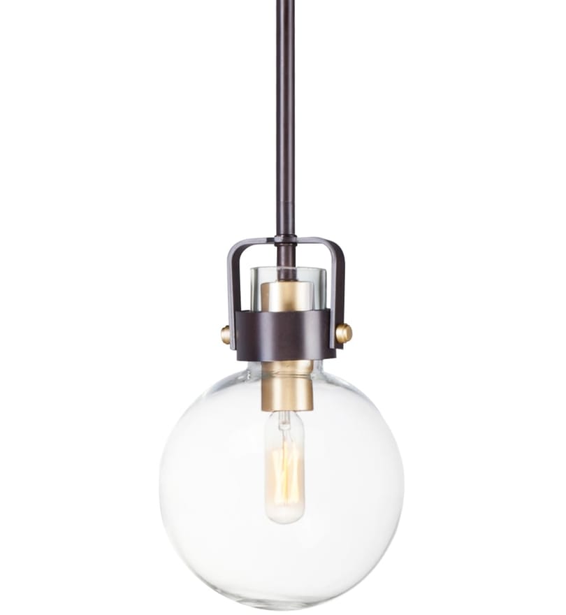 Maxim Lighting - 90510CLBZSBR - Bauhaus 6" Pendant by Maxim Lighting