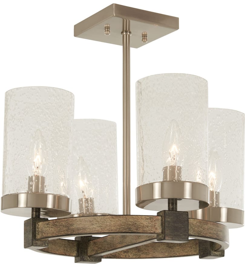 Minka-Lavery - 4637-106 - Bridlewood 15.75" Semi-Flush by Minka-Lavery