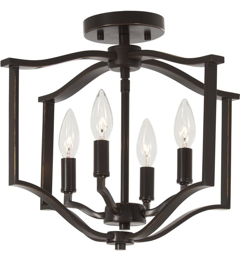 Minka-Lavery - 4656-579 - Elyton 16" Semi-Flush by Minka-Lavery