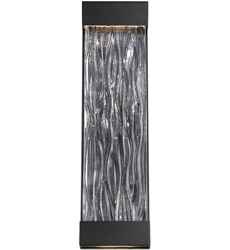 Modern Forms - WS-W37916-BK - Fathom 16" Outdoor Wall Sconce by Modern Forms