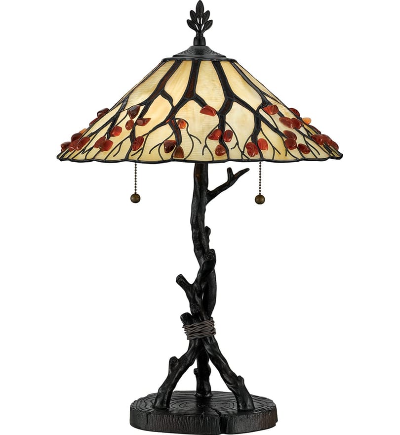Quoizel - AG711TVA - Whispering Wood 25" Table Lamp by Quoizel