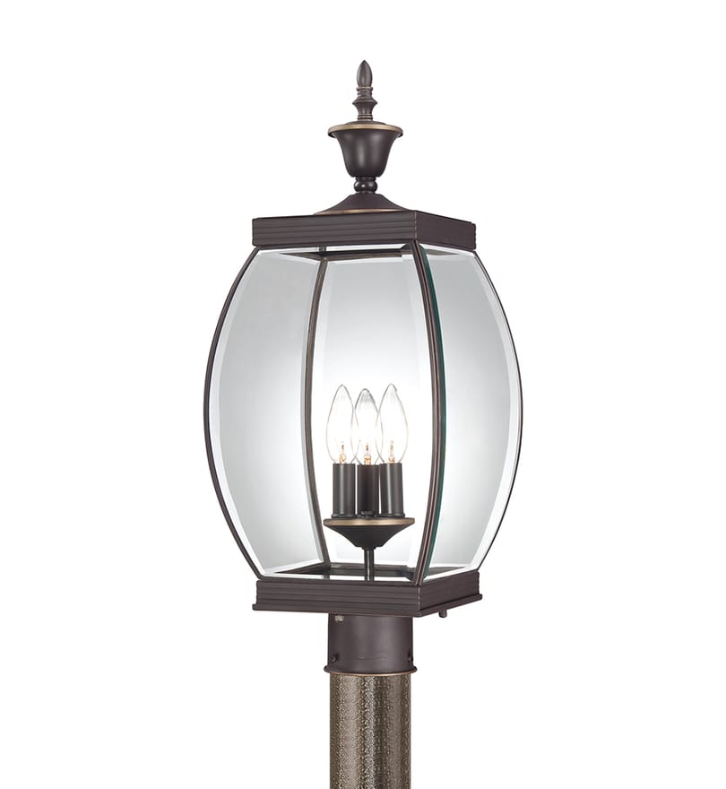 Quoizel - OAS9009Z - Oasis 3 Light Outdoor Post Light by Quoizel