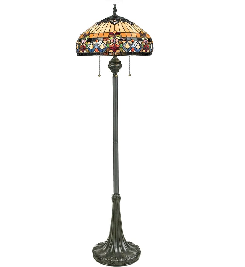 Quoizel - TFBF9362VB - Belle Fleur 62" Floor Lamp by Quoizel