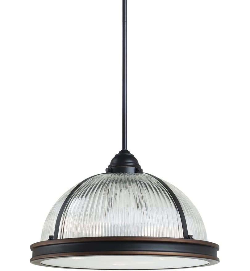 Generation Lighting - Pratt Street Prismatic 16.25" Pendant by Generation Lighting