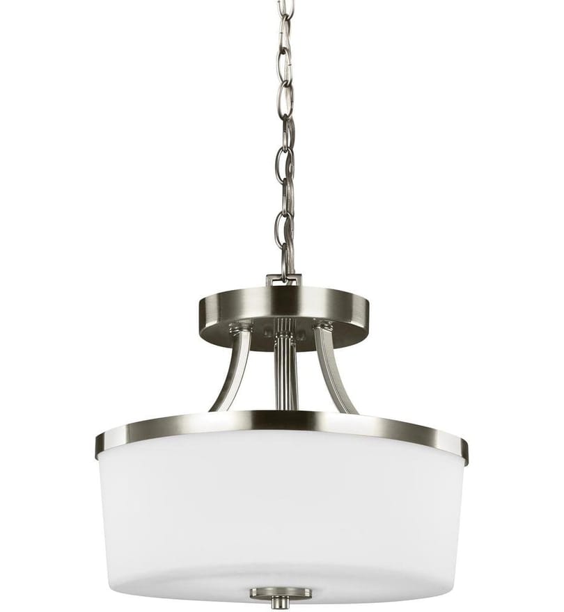 Generation Lighting - Hettinger 13.25" Semi-Flush by Generation Lighting