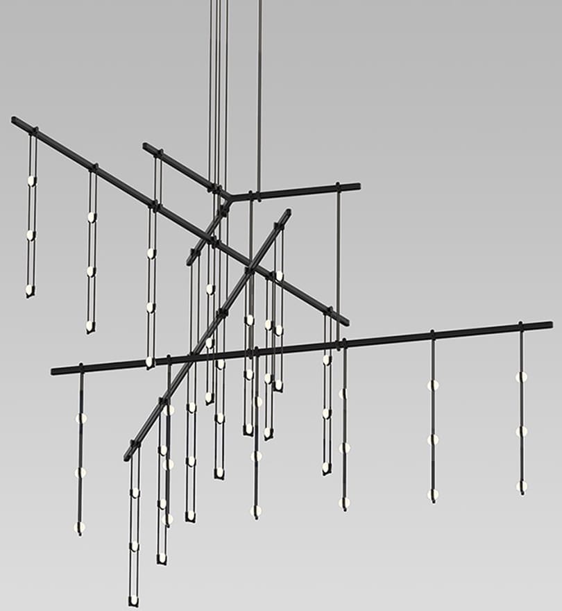 Sonneman - S1D48K-JC06XX18-LL01 - Suspenders 61" Linear Suspension by Sonneman