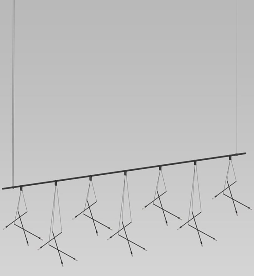 Sonneman - SLS1161 - Suspenders 97" Linear Suspension by Sonneman