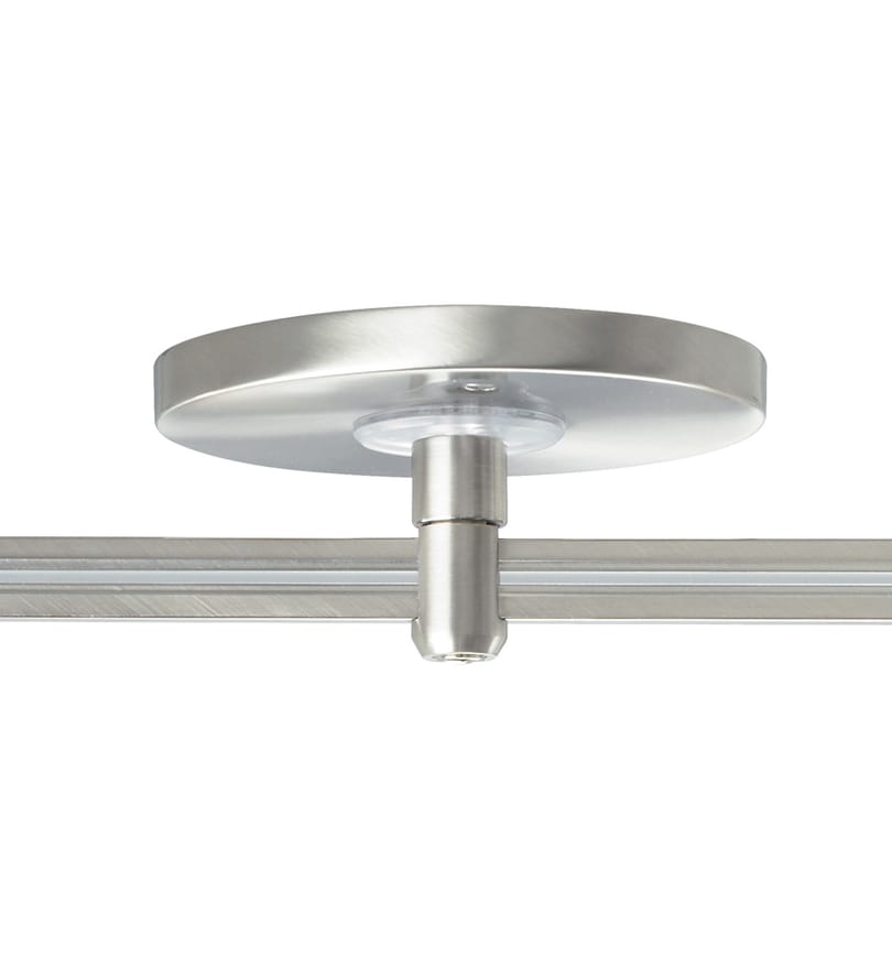 Visual Comfort Architectural - Monorail 4.5" Round Low Profile Single Power Feed Canopy by Visual Comfort Architectural