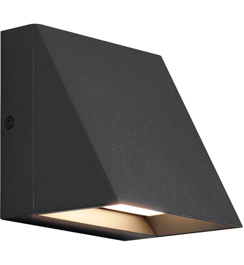 Visual Comfort Modern - Pitch Single 5" Outdoor Wall Sconce by Visual Comfort Modern