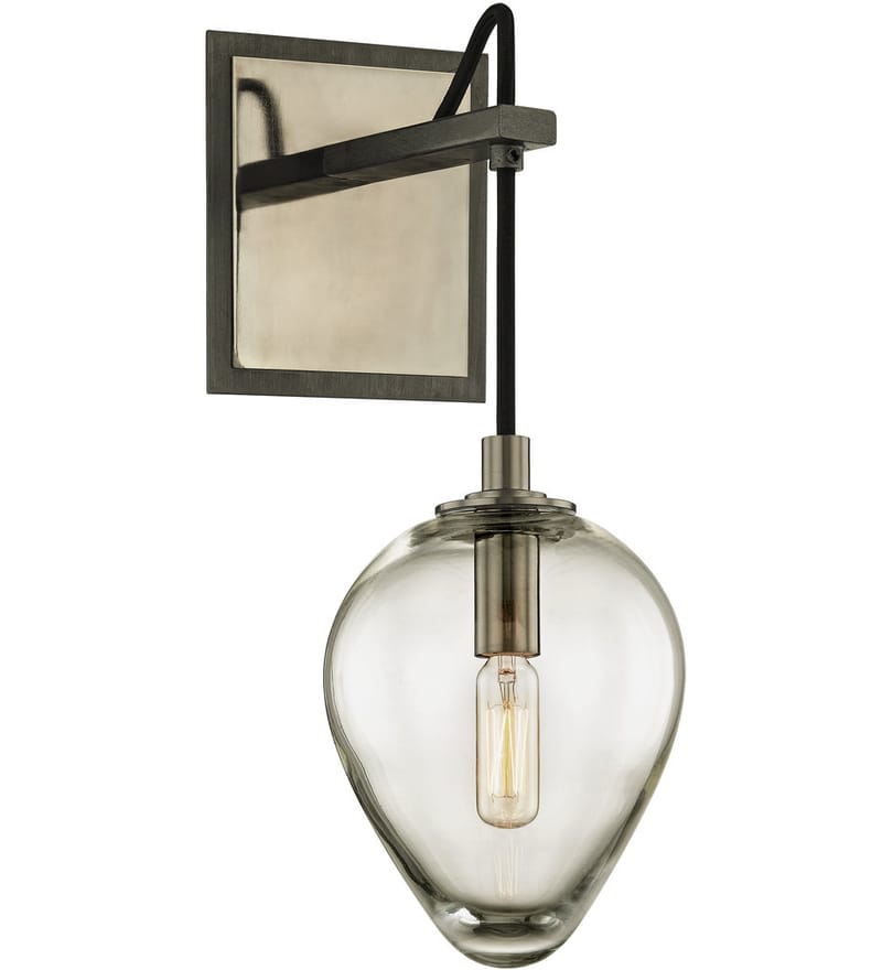 Troy Lighting - B6201-GRA/BCR - Brixton 15" Wall Sconce by Troy Lighting