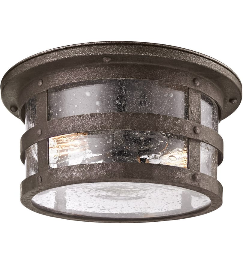 Troy Lighting - C3310-APW - Barbosa 15" Flush Mount by Troy Lighting