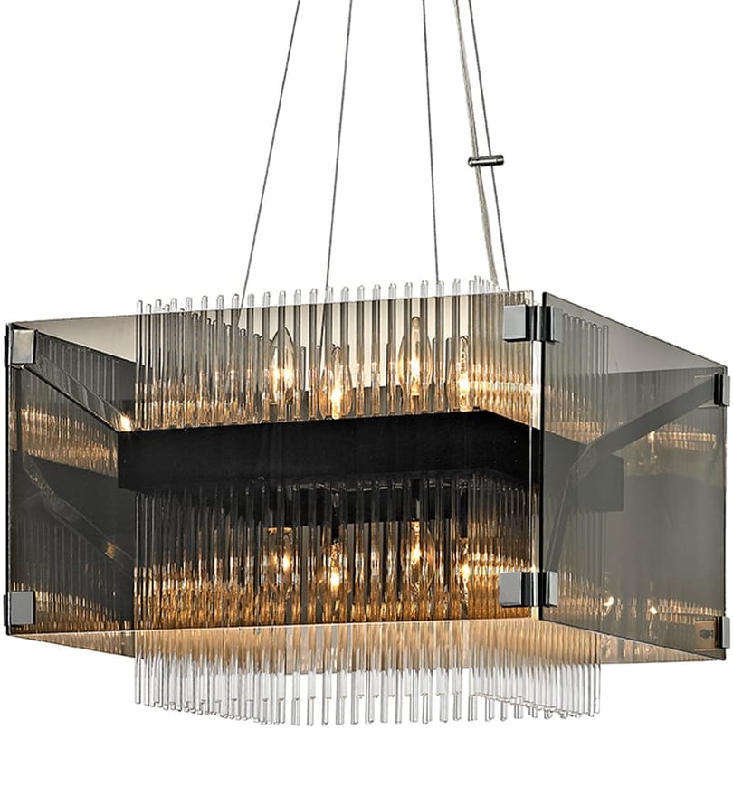 Troy Lighting - F5905-BRZ/PC - Apollo 20.5" Chandelier by Troy Lighting