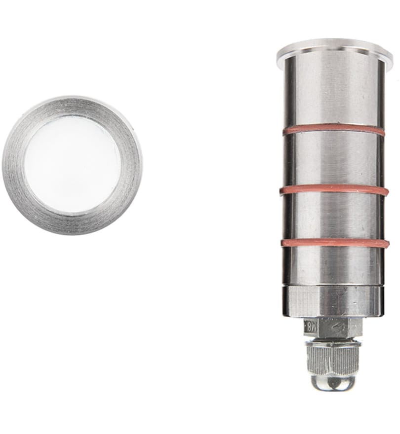 WAC Lighting - 1011-30SS - 1" Wide LED Slim Inground Light - 12 Volt by WAC Lighting