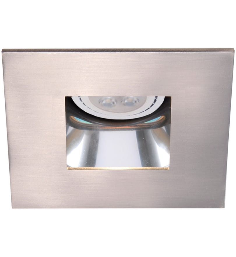 WAC Limited - WAC Square Adjustable Open Reflector 4" Low Voltage Recessed Trim by WAC Limited