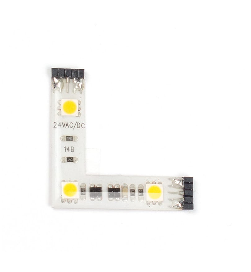 WAC Lighting - LED-T2430L-3L-WT - InvisiLED LITE 90 Degree Corner Tape Light Soft White by WAC Lighting