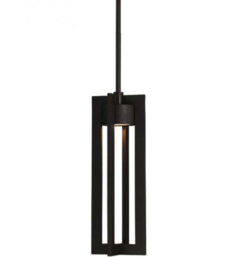 dweLED - PD-W48616-BK - Chamber 5.5" Outdoor Pendant by dweLED