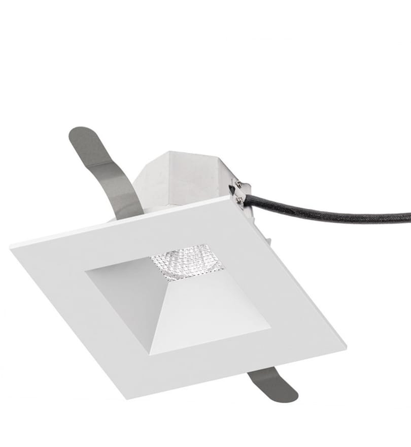 WAC Lighting - Aether LED Narrow Flood Beam Square 3.5" Recessed Trim by WAC Lighting
