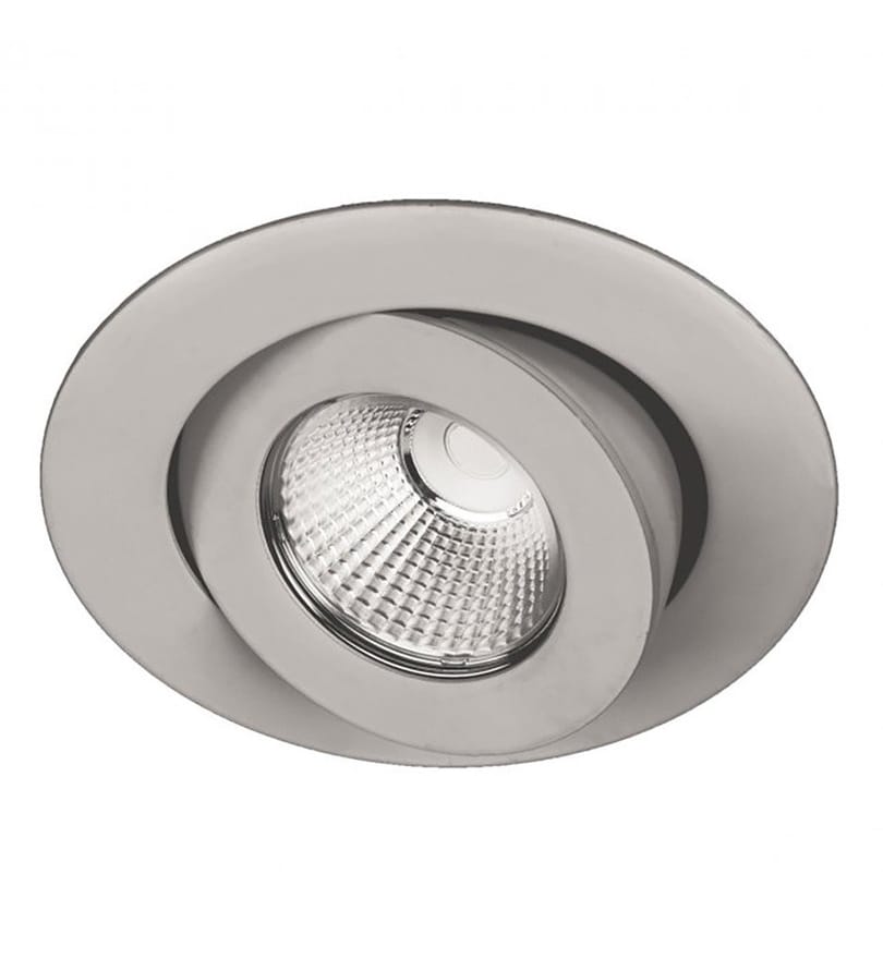 WAC Lighting - R3BRA-F930-BN - Oculux LED Flood Beam Round Adjustable 3.5" Recessed Trim by WAC Lighting