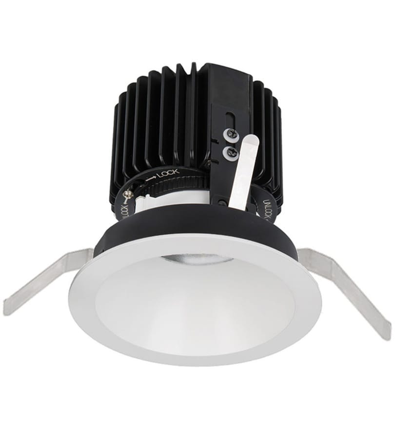 WAC Lighting - R4RD2T-S930-WT - Volta LED Spot Beam Round 4.5" Recessed Trim by WAC Lighting