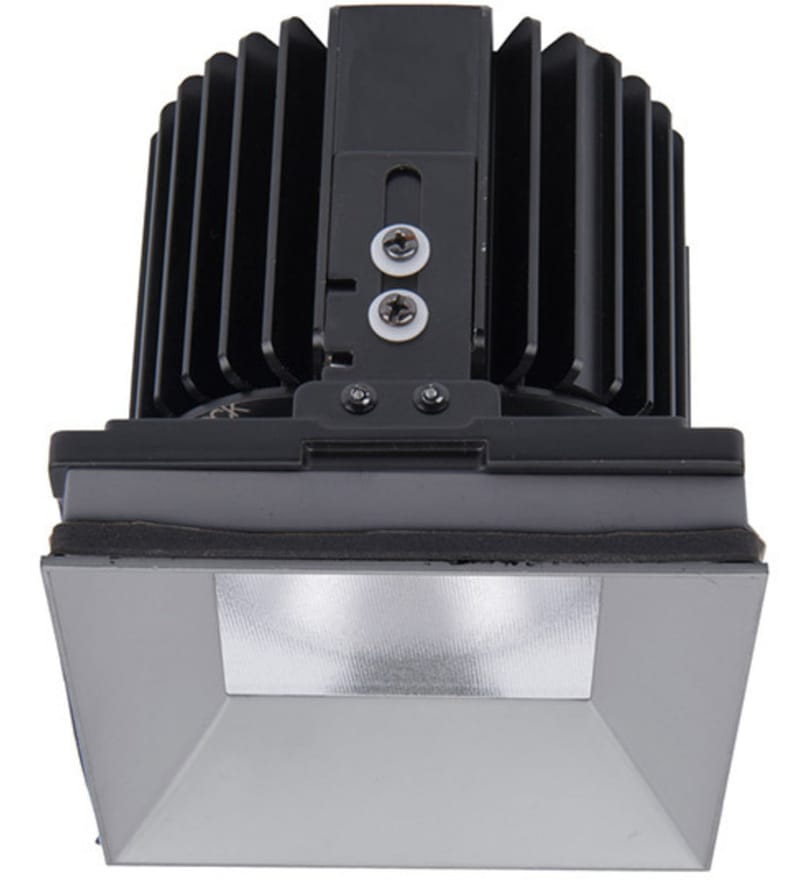 WAC Lighting - R4SD1L-W827-HZ - Volta LED Wide Flood Beam Square Shallow Regressedvisible 4.5" Recessed Trim by WAC Lighting