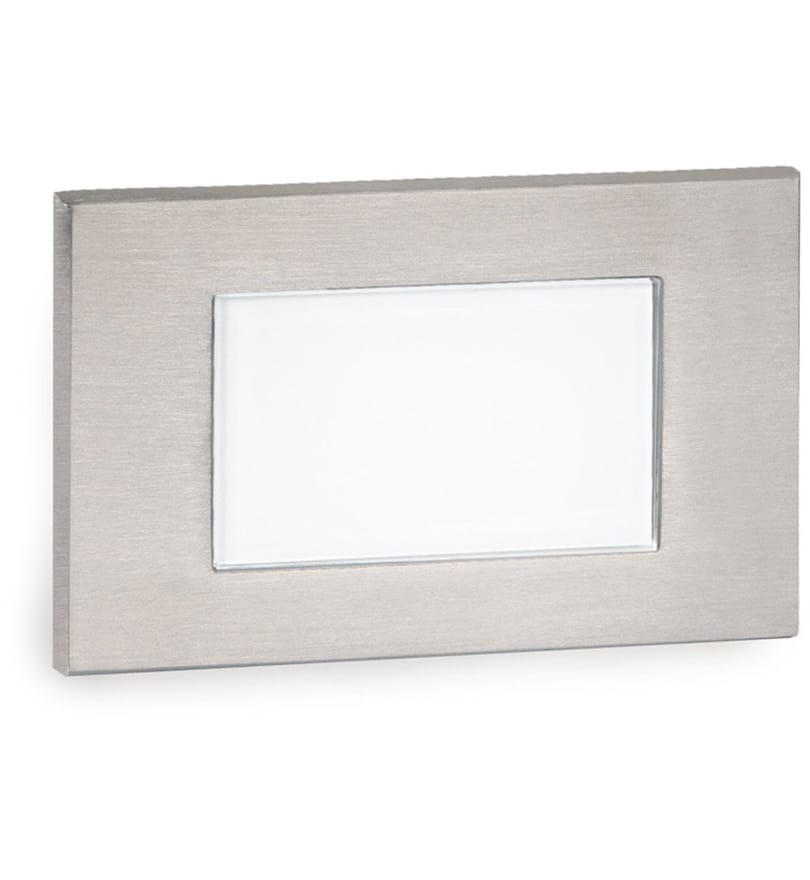WAC Lighting - WL-LED130F-AM-SS - 5" Wide Horizontal LED Step and Wall Light by WAC Lighting