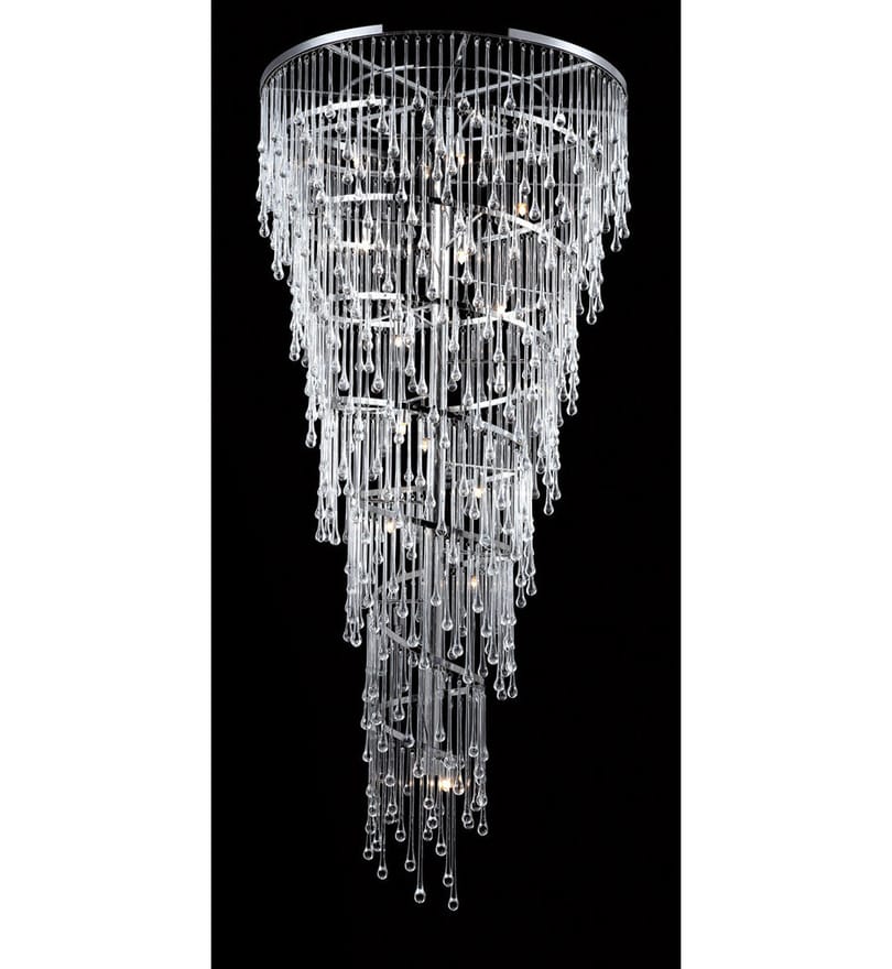 Avenue Lighting - HF1805-PN - Hollywood Boulevard 34" Chandelier by Avenue Lighting