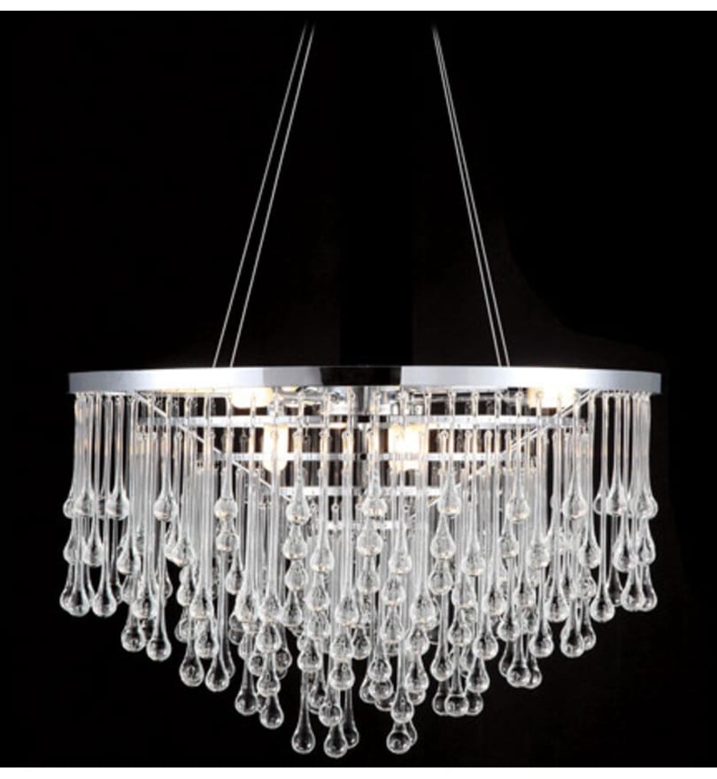 Avenue Lighting - HF1808-PN - Hollywood Boulevard 18" Chandelier by Avenue Lighting