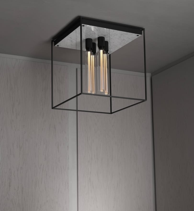 Buster & Punch - Caged 19.69-inch Semi-Flush Mount by Buster & Punch