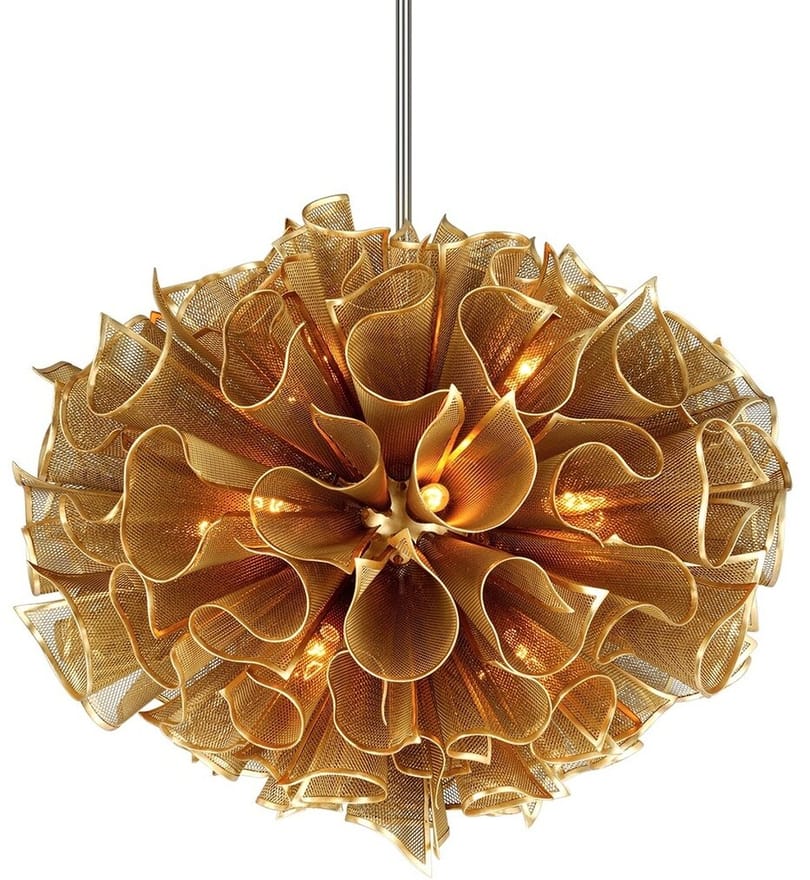 Corbett Lighting - 218-416-GL - Pulse 36" Chandelier by Corbett Lighting