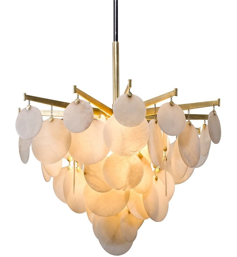 Corbett Lighting - 228-43-GL/SS - Serenity 34" Chandelier by Corbett Lighting