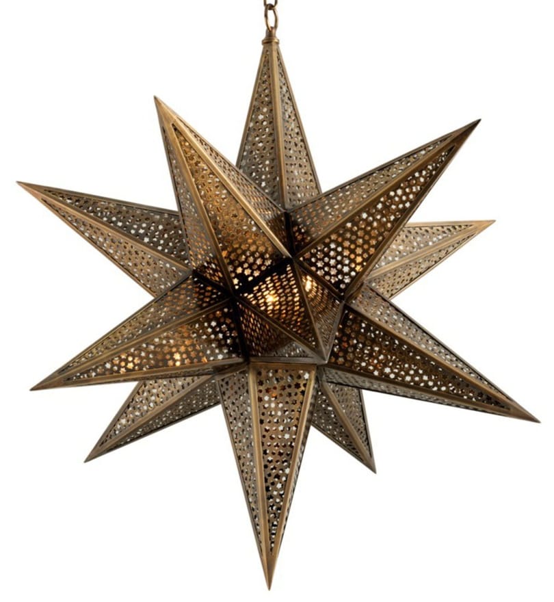 Corbett Lighting - 302-73-OWB - Star of the East 30" Chandelier by Corbett Lighting