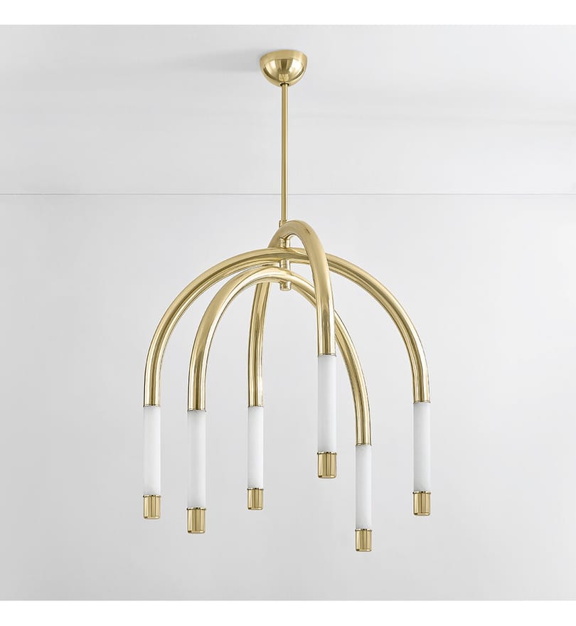 Corbett Lighting - 471-34-VPB - Zeme 33.75" Chandelier by Corbett Lighting - Image 4