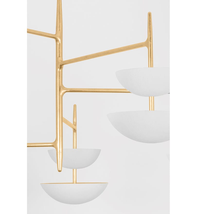 Corbett Lighting - 477-55-VGL/GSW - Evander 55" Chandelier by Corbett Lighting - Image 4