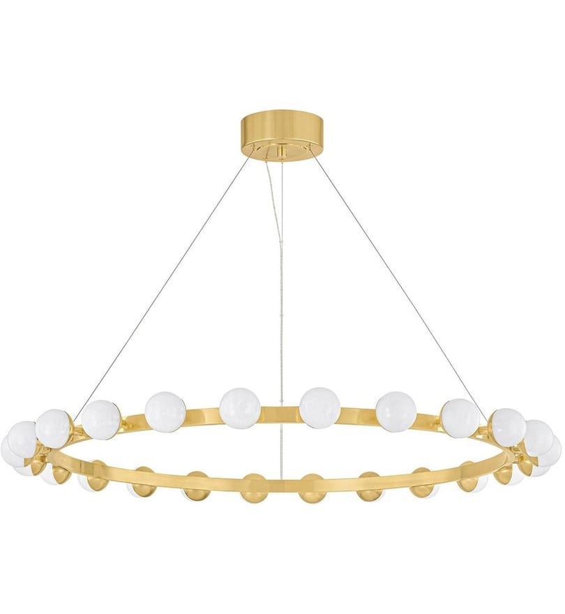 Corbett Lighting - 484-45-VB - Linus 45.25" Chandelier by Corbett Lighting