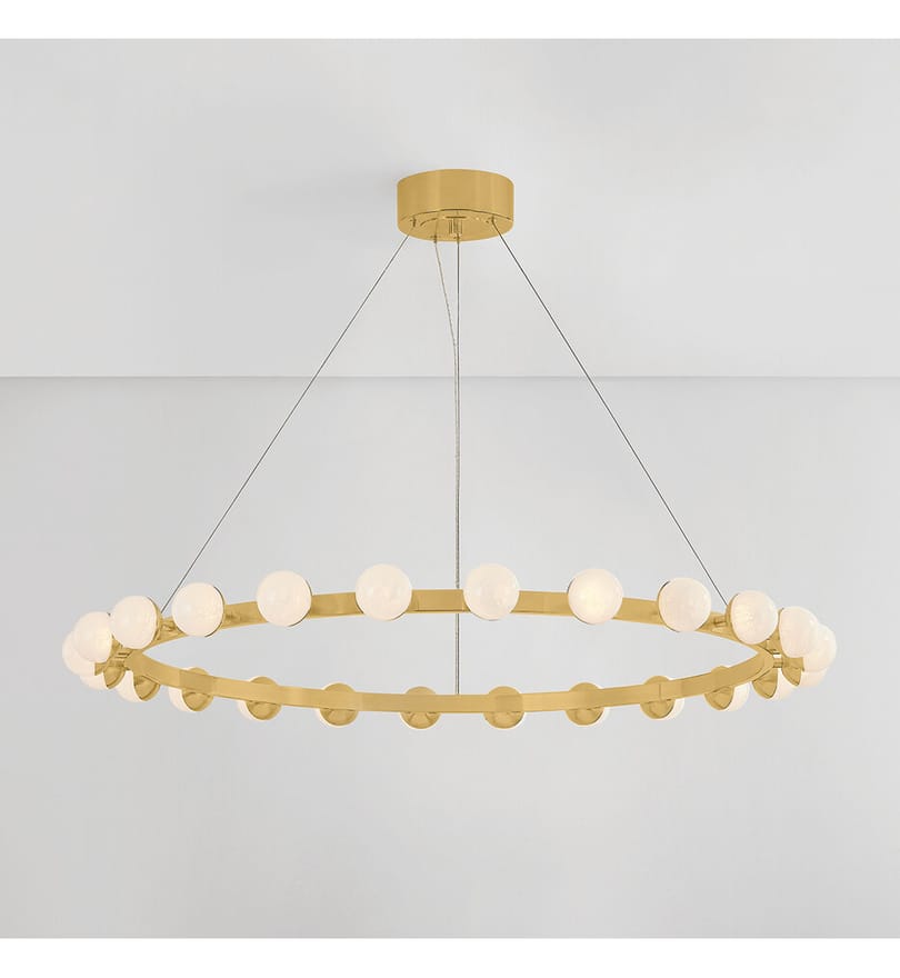 Corbett Lighting - 484-45-VB - Linus 45.25" Chandelier by Corbett Lighting - Image 2