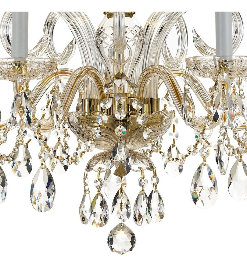 Crystorama - 1005-PB-CL-MWP - Traditional Crystal 22" Chandelier by Crystorama - Image 2