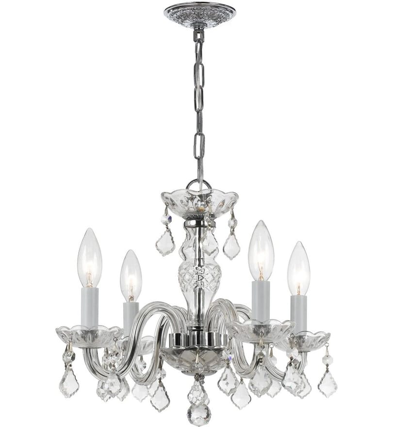 Crystorama - Traditional Crystal 15" Chandelier by Crystorama